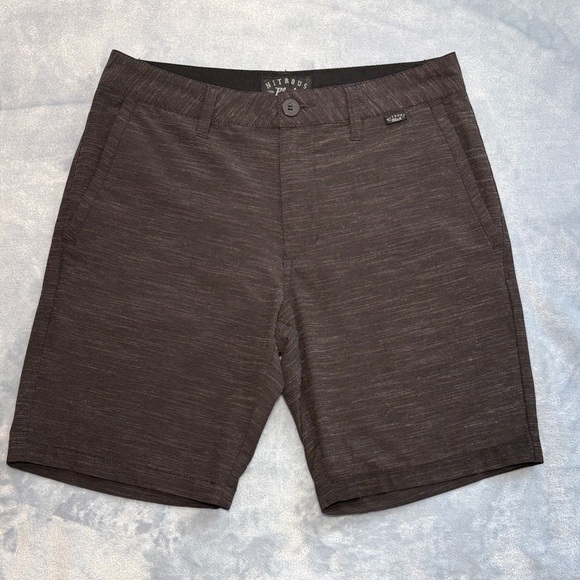 Nitrous Black Other - Nitrous Black Men's Hybrid Shorts